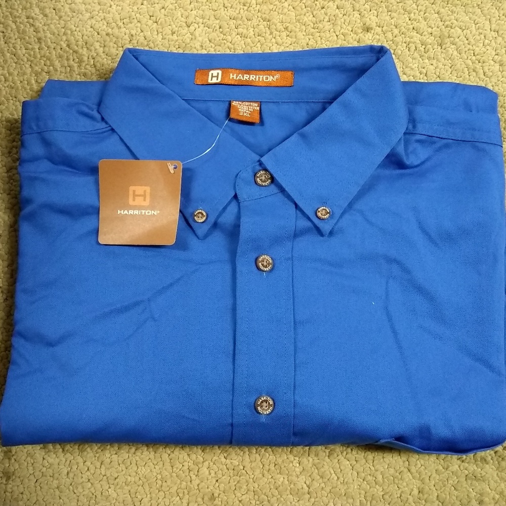 Men's Button Down Harriton Shirt (C5-F)